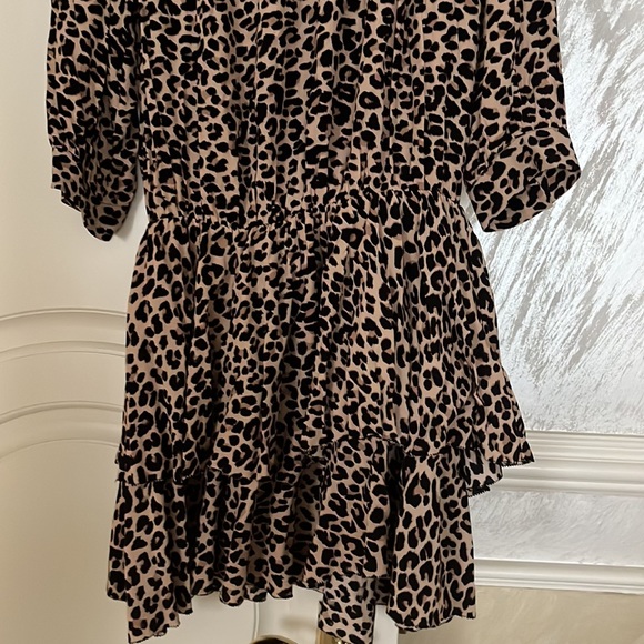 Zadig & Voltaire Rooka Leopard Print Dress - Picture 3 of 7